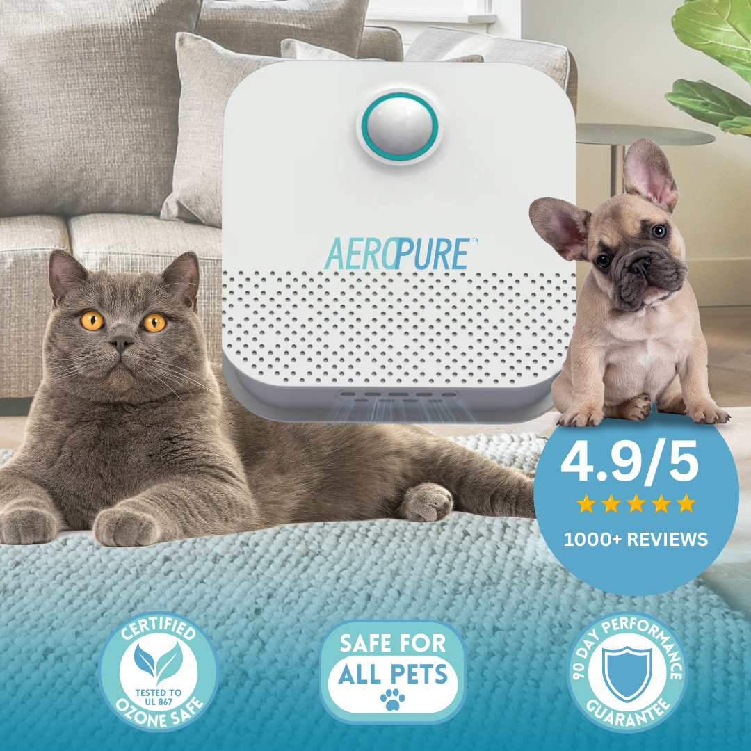 Say Goodbye to Pet Odors – AeroPure Air Purifier for Homes with Pets