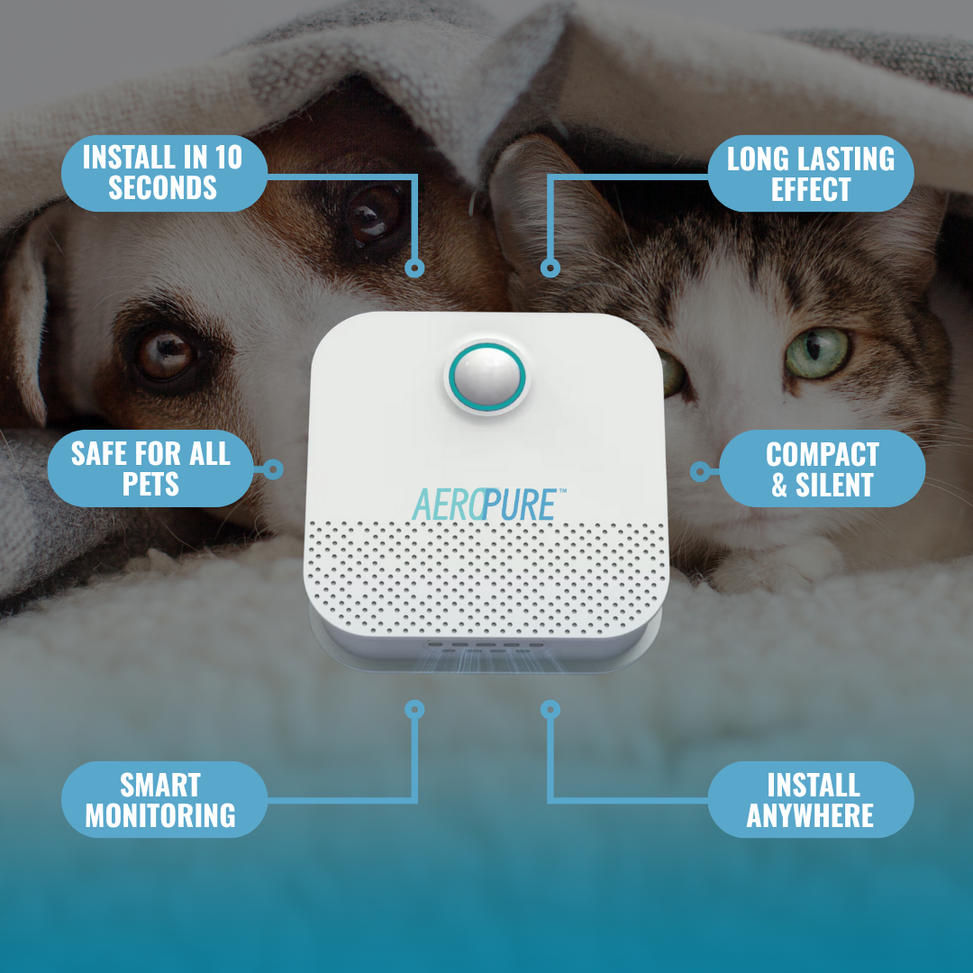 Say Goodbye to Pet Odors – AeroPure Air Purifier for Homes with Pets